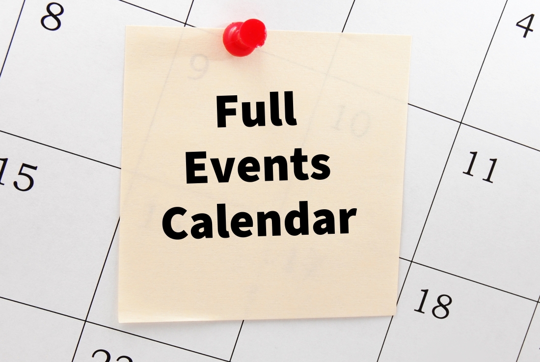 2023 Events Calendar PDF